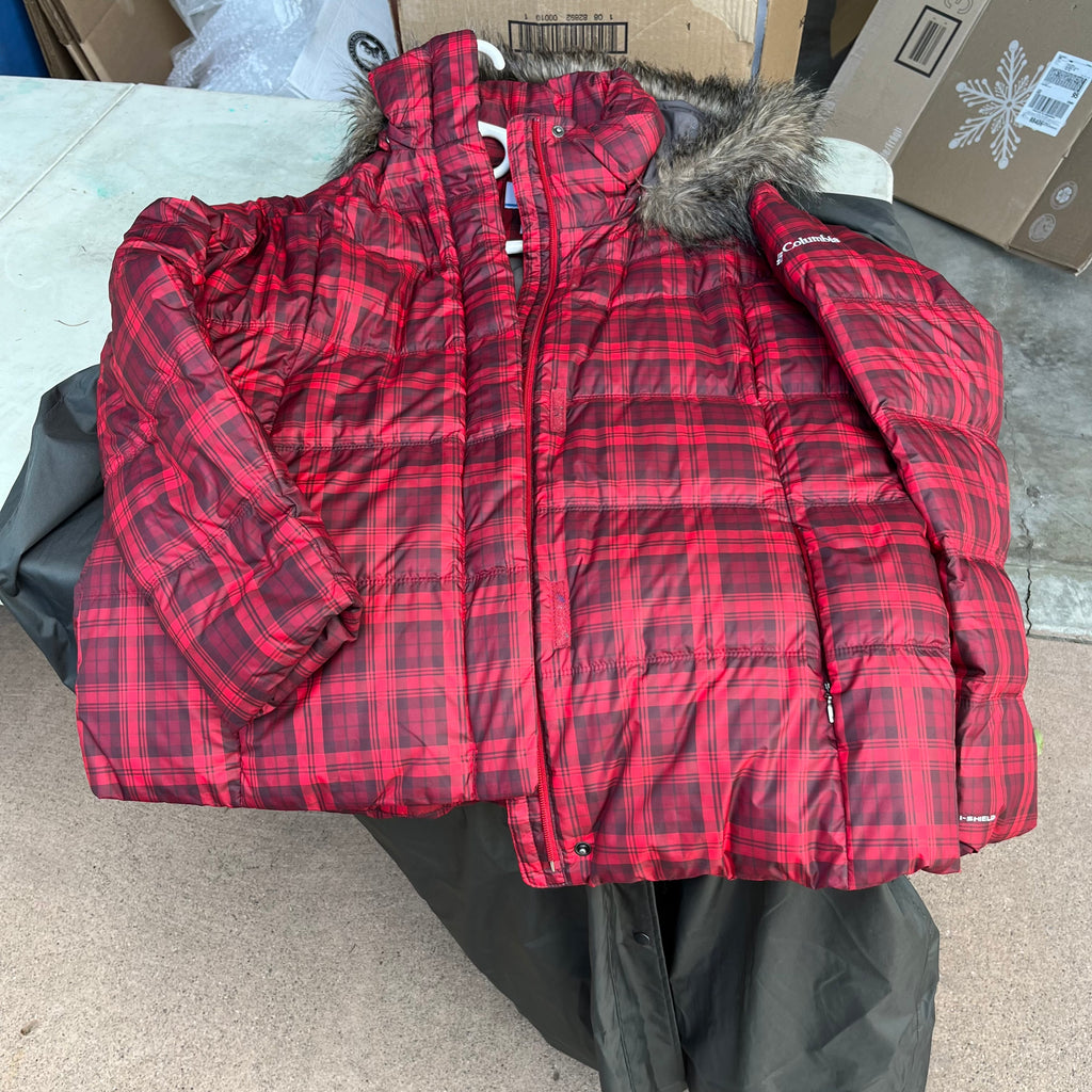 D701 Mens Clothing Grouping (black overcoat and more)