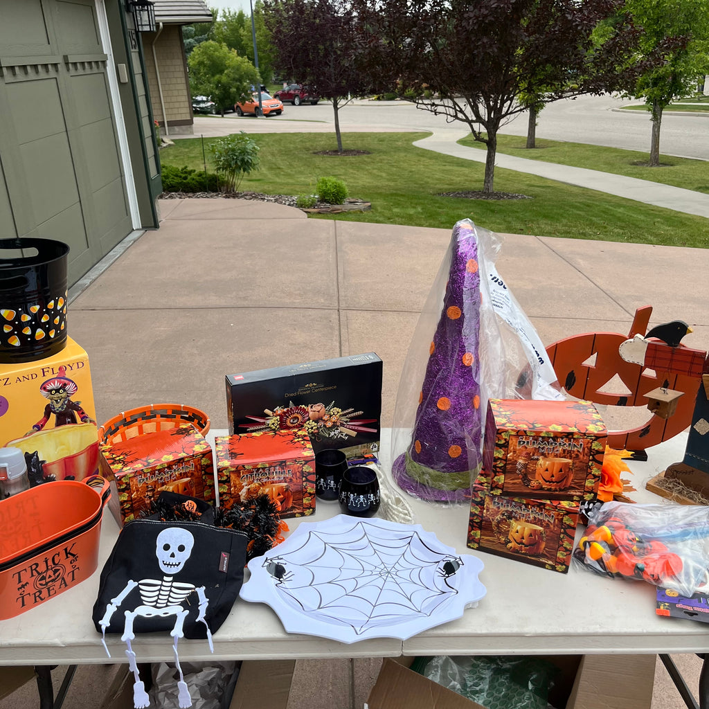 D705 Halloween Decor Grouping