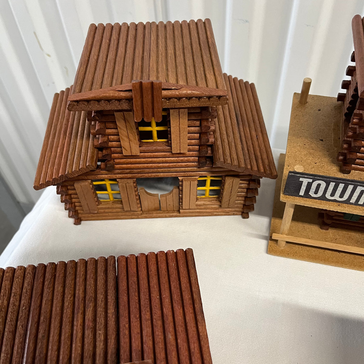 U908 Vintage Oehme & Sohne Wild West  Mainstreet buildings in excellent condition