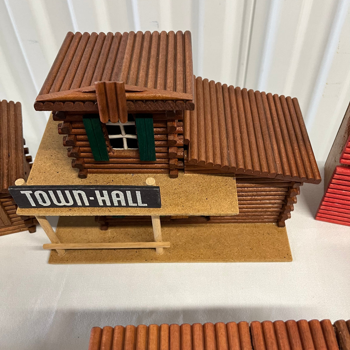 U908 Vintage Oehme & Sohne Wild West  Mainstreet buildings in excellent condition
