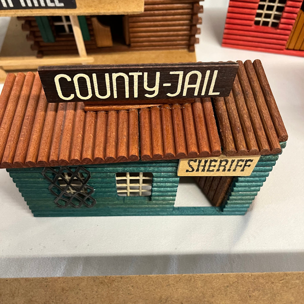 U908 Vintage Oehme & Sohne Wild West  Mainstreet buildings in excellent condition