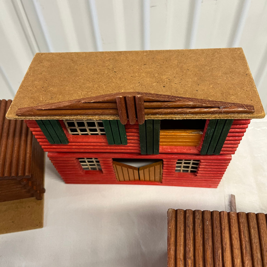U908 Vintage Oehme & Sohne Wild West  Mainstreet buildings in excellent condition