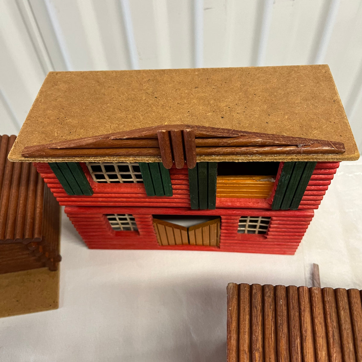 U908 Vintage Oehme & Sohne Wild West  Mainstreet buildings in excellent condition