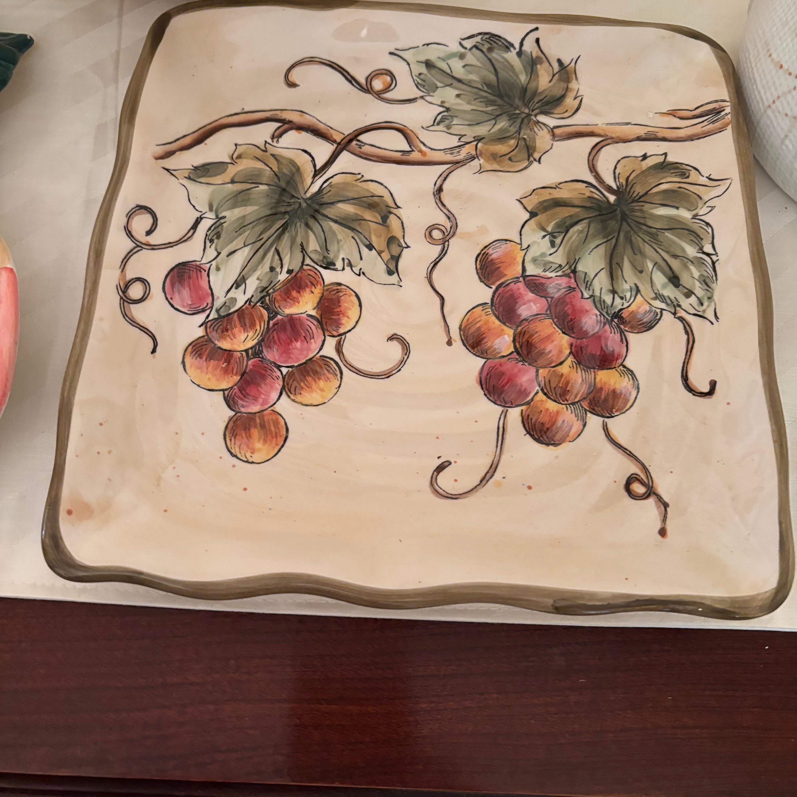 F159 Vintage Glass Grouping (Bassano fruit bowl and more)