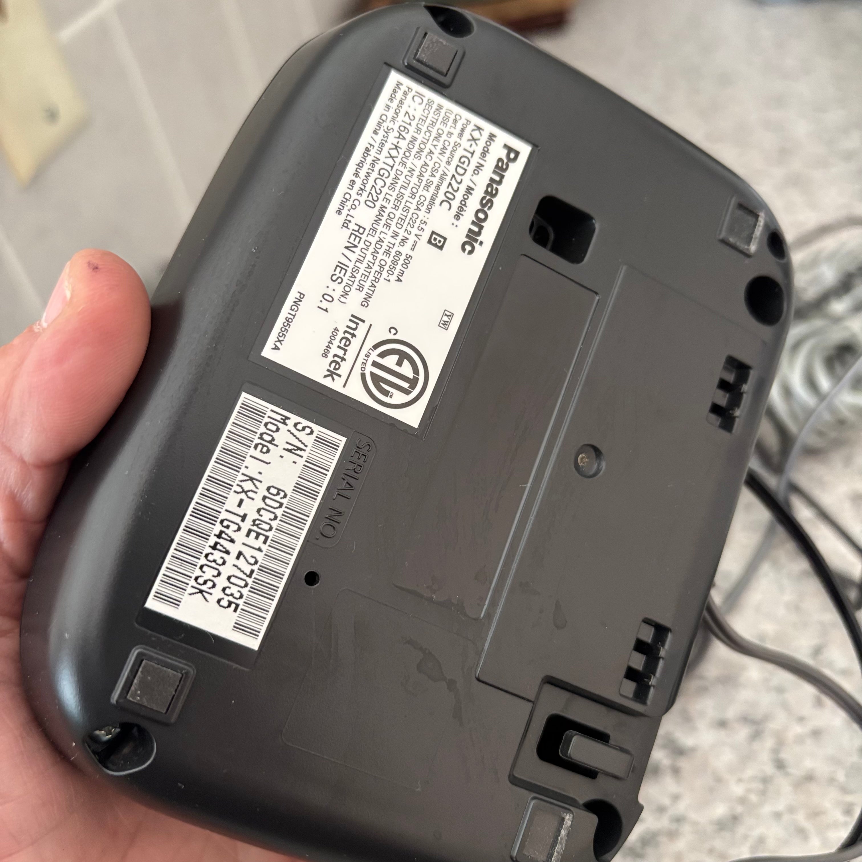 E783 Cordless phone grouping