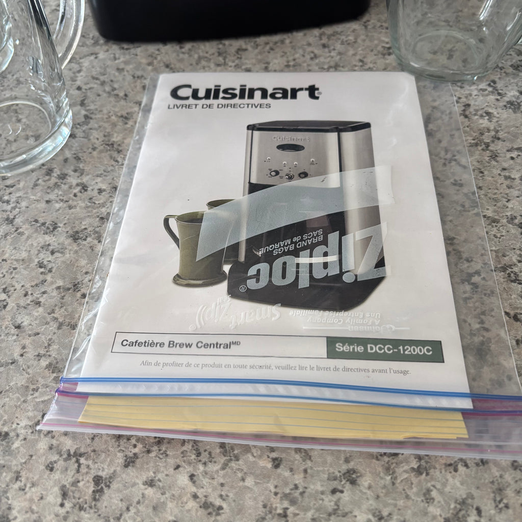 E784 Coffee Grouping (Cuisinart stainless steel 12 cup coffee maker and more)