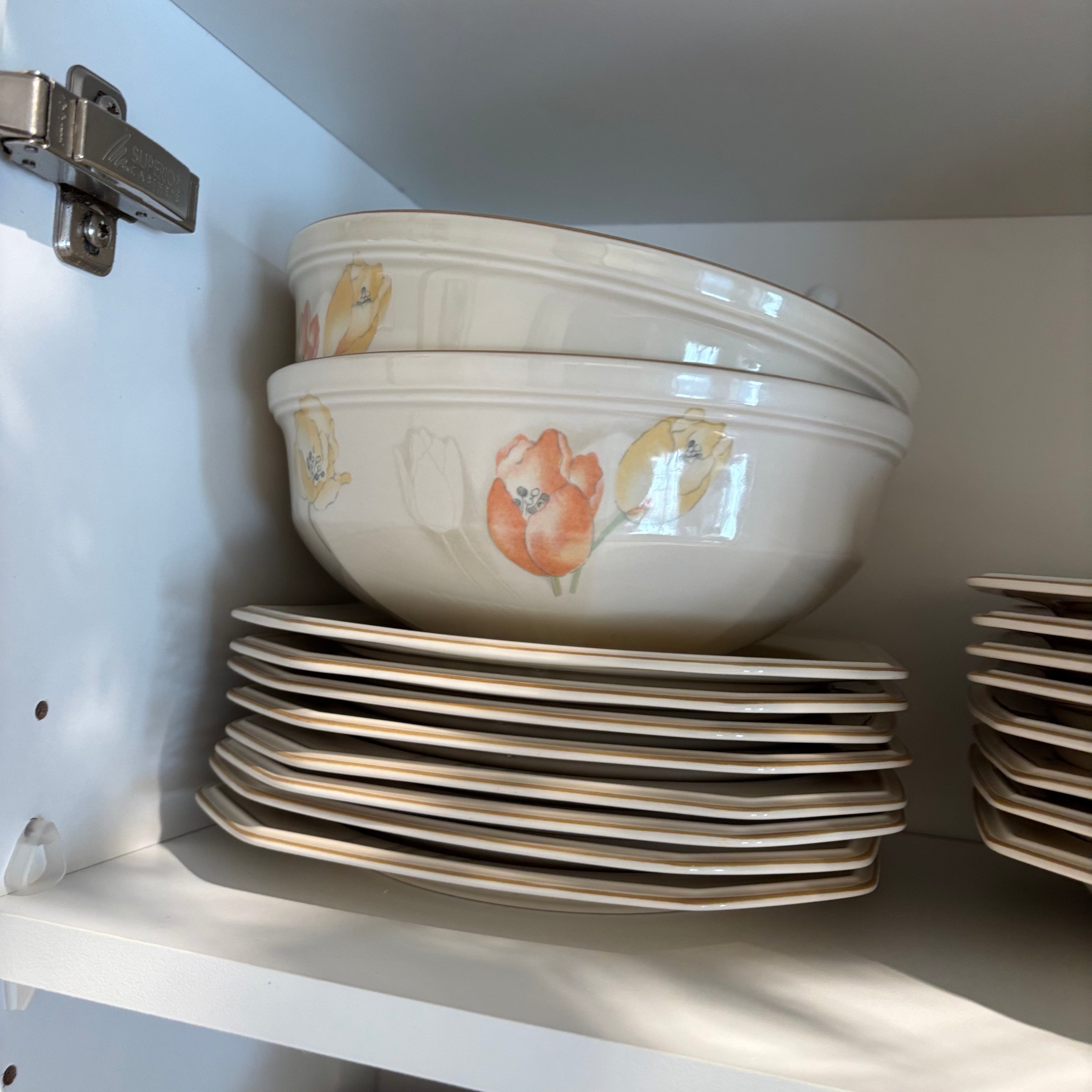 F791 Vintage Mikasa Continental Ivory Dutch Garden dinnerware set