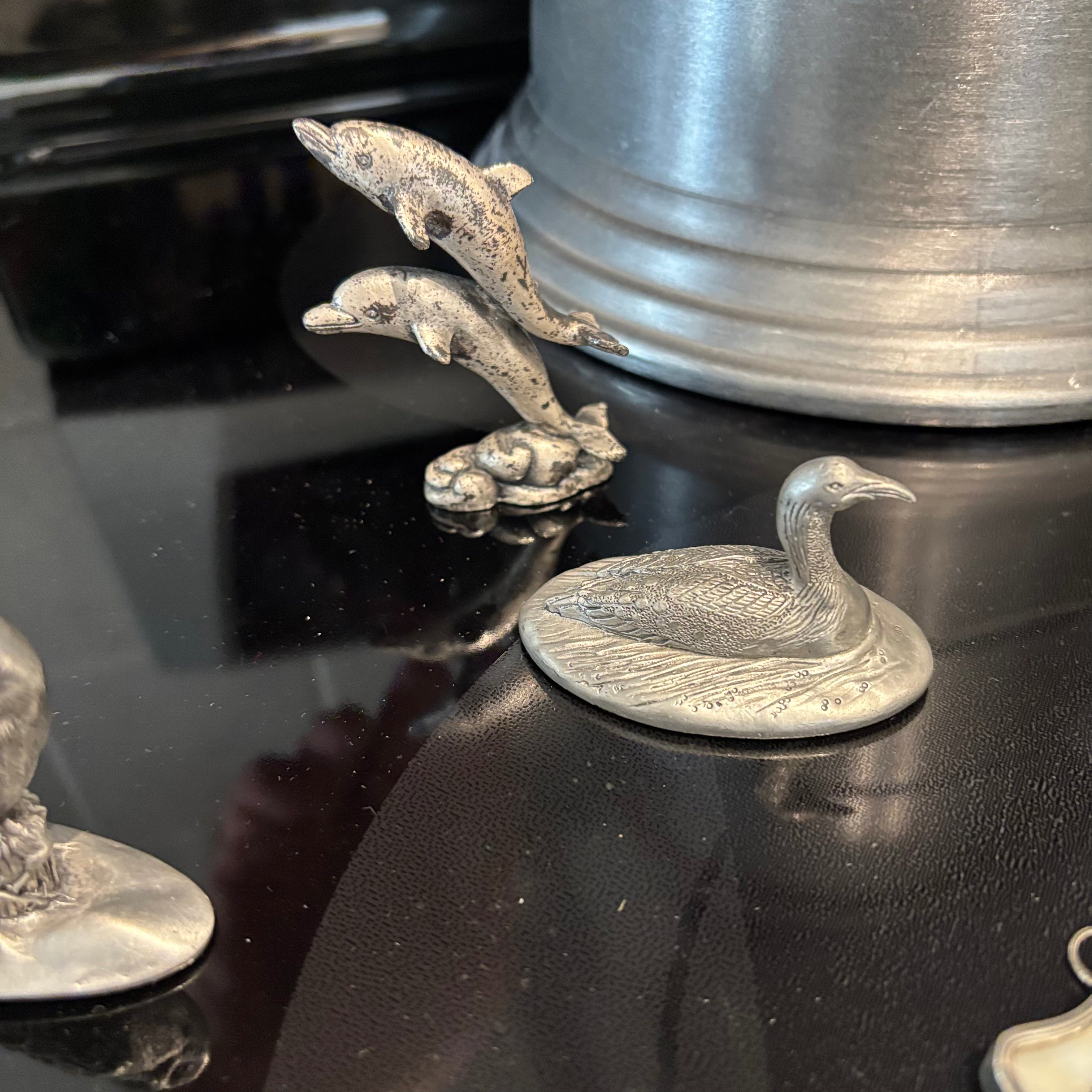 F797 Vintage Grouping (aluminum stein ice bucket and more)