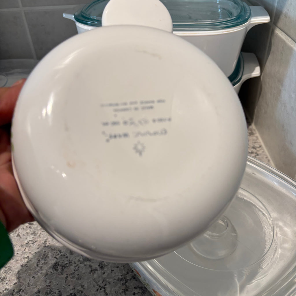F799 Vintage Corningware Grouping (cornflower and more)