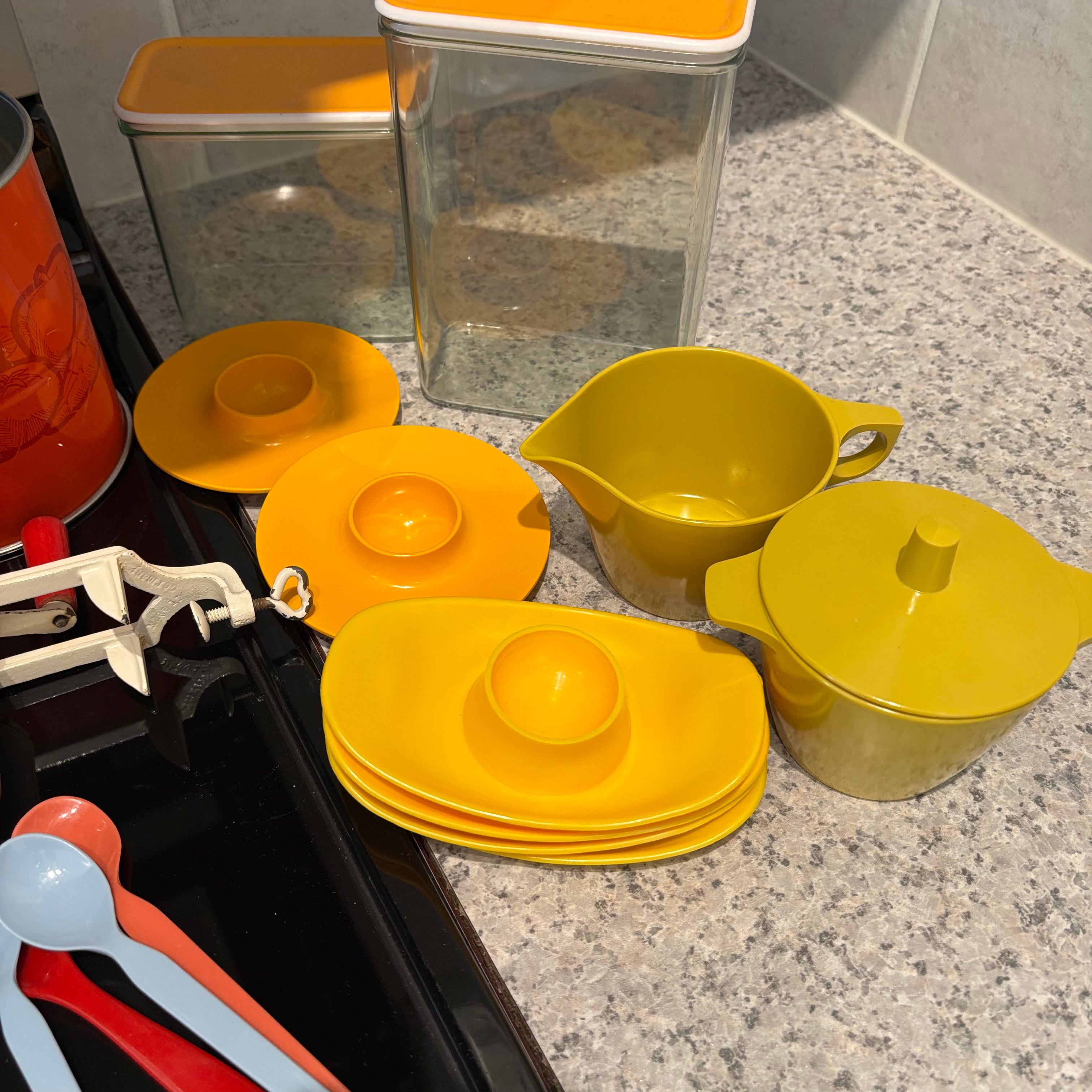 F803 Vintage Kitchen Grouping (Tupperware and more)