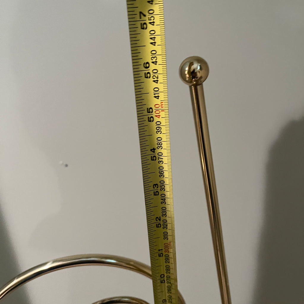 E545 2 Vintage brass lamps