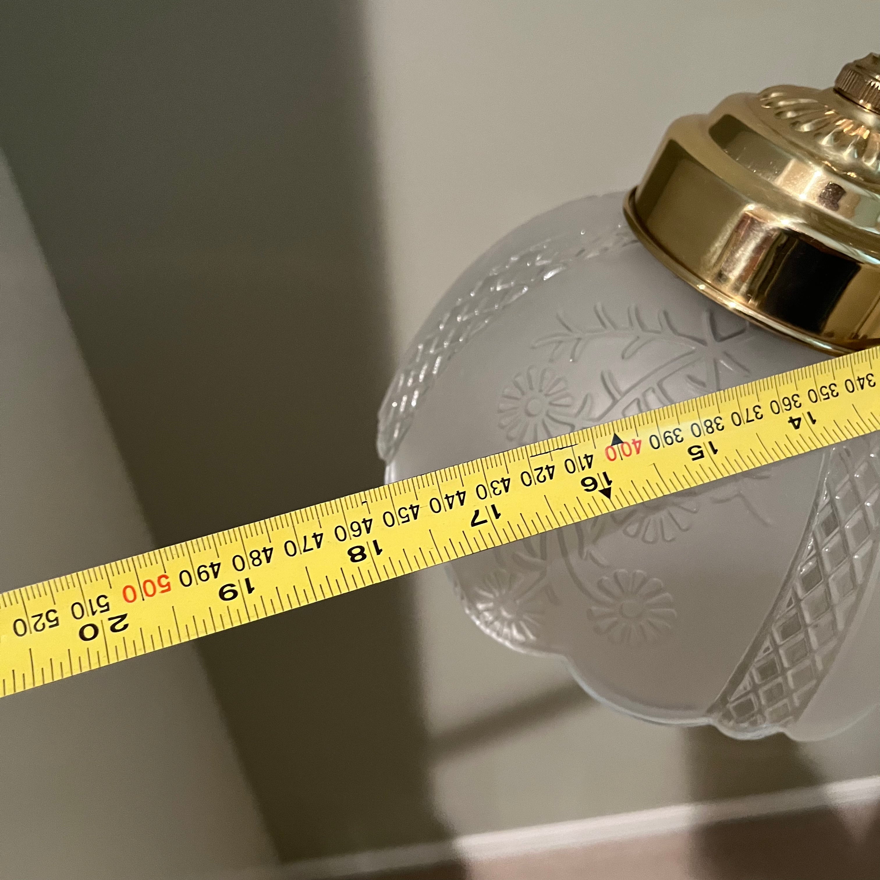 E545 2 Vintage brass lamps
