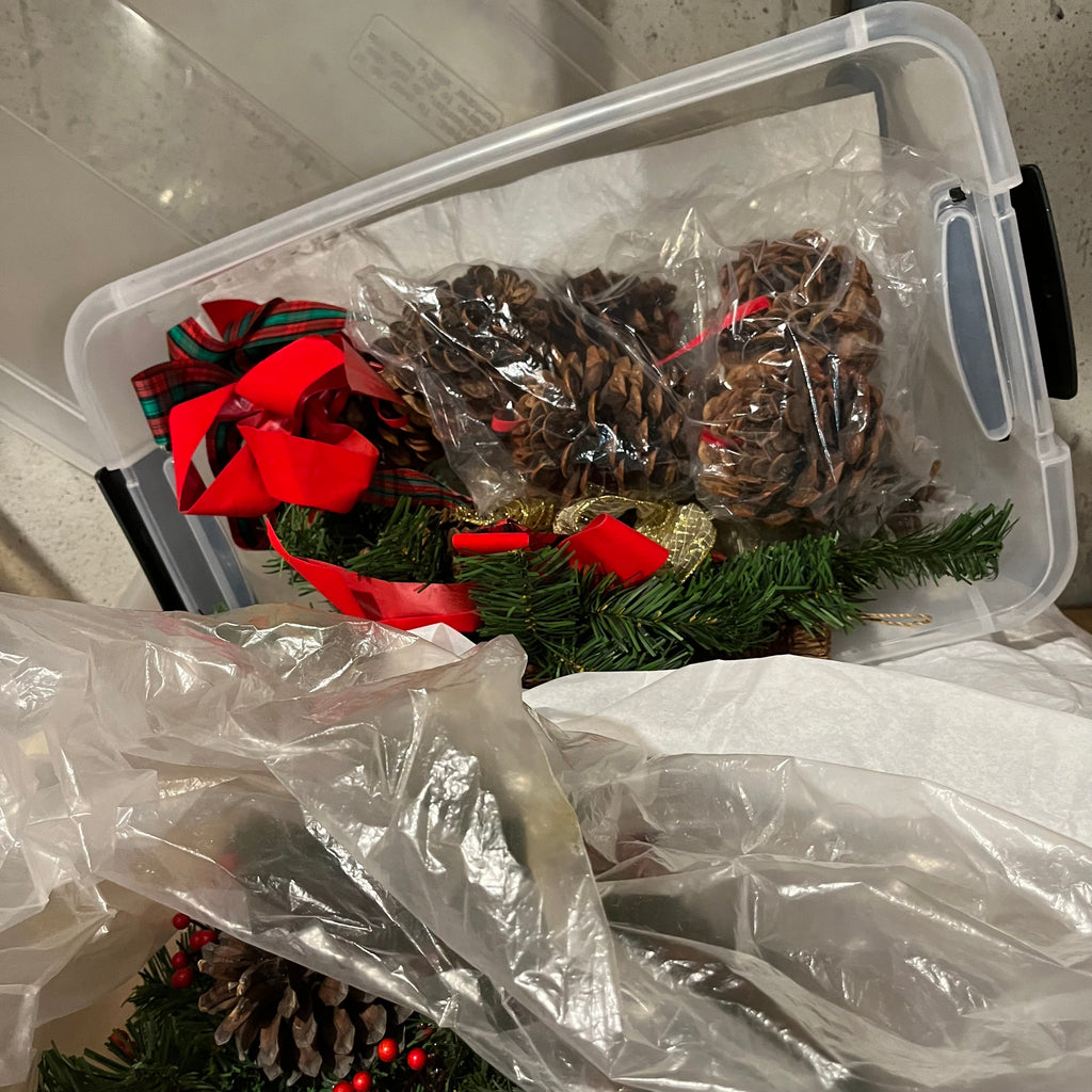 E552 Christmas grouping (pine cones and more)