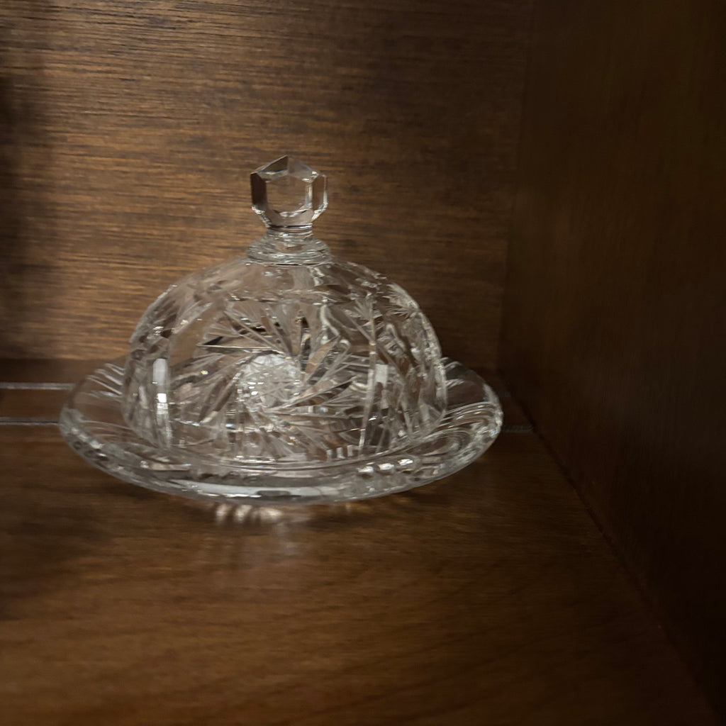 F814 Crystal Grouping (sherry glasses and more)