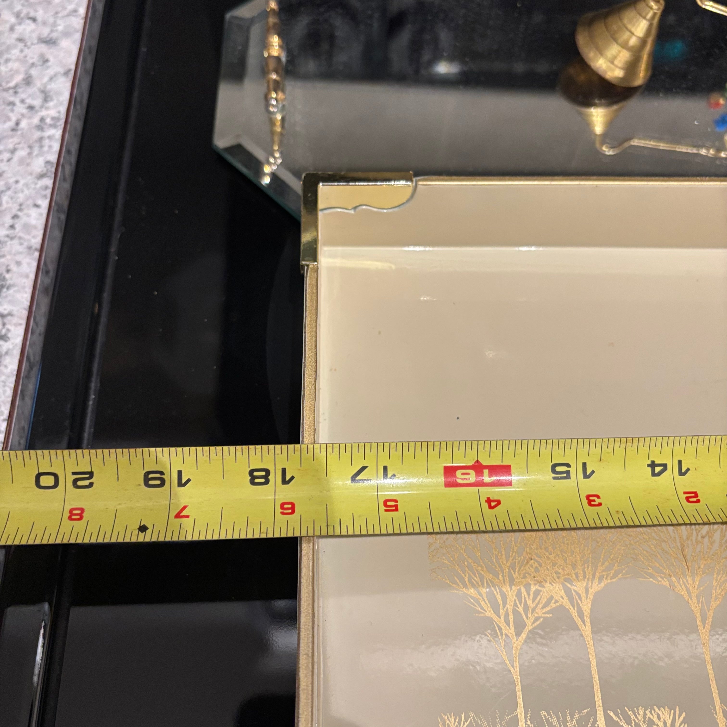 F817 Home Decor Grouping (brass candle sticks and more)