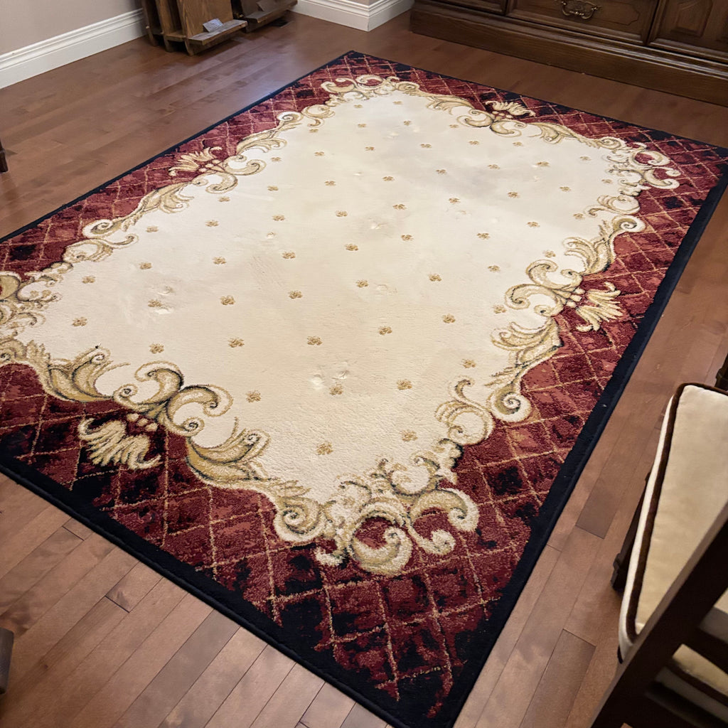 F827 Shaw Rugs "Enchantment" area rug (5' x 7')