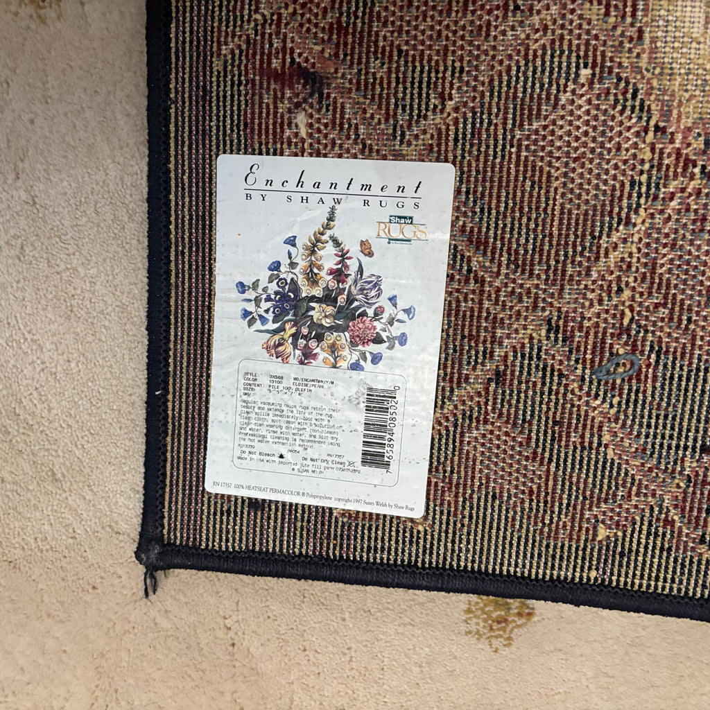 F827 Shaw Rugs "Enchantment" area rug (5' x 7')