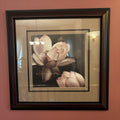 F828 3’ x 3’ framed flower print