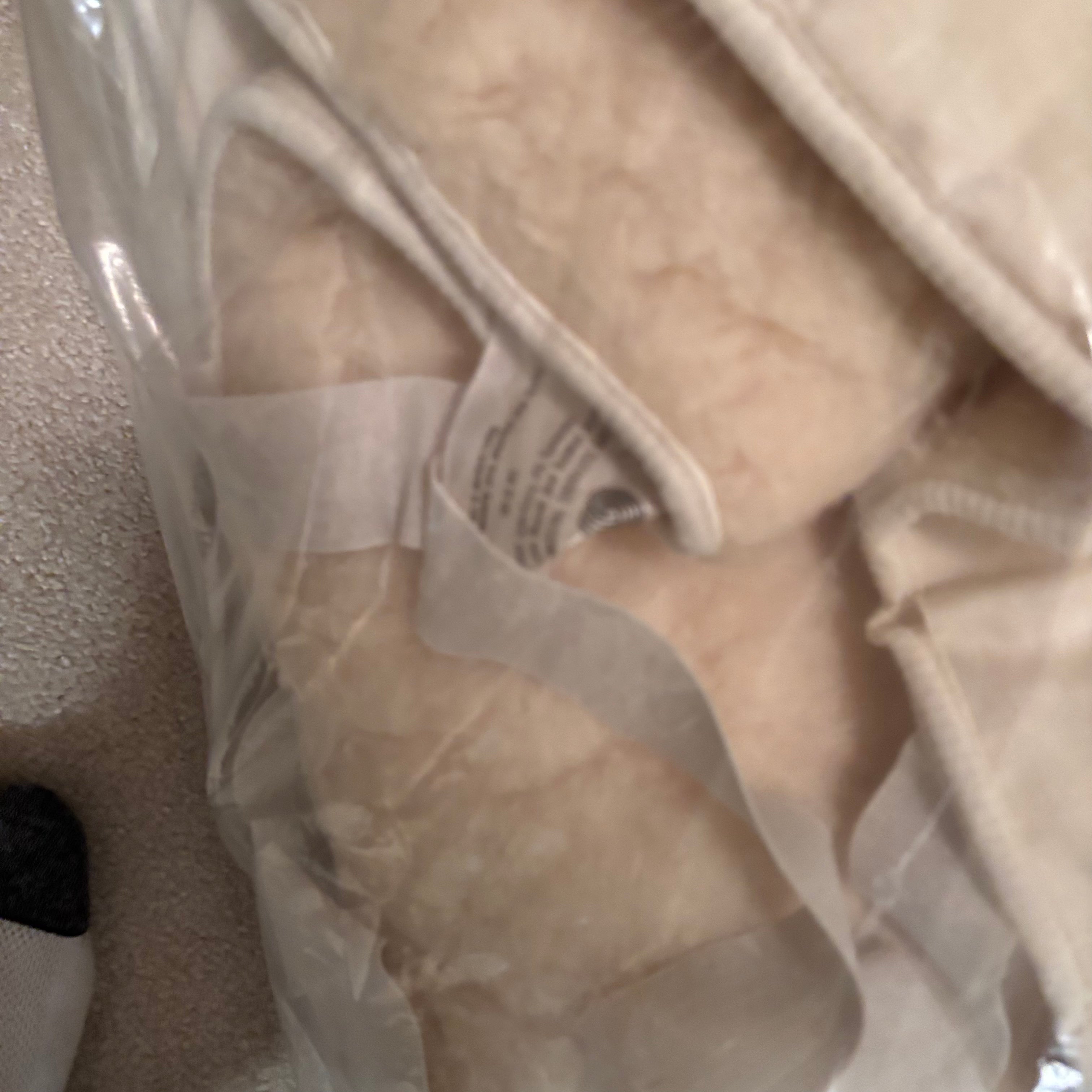 F838 Linen closet contents (gold hangers and more)