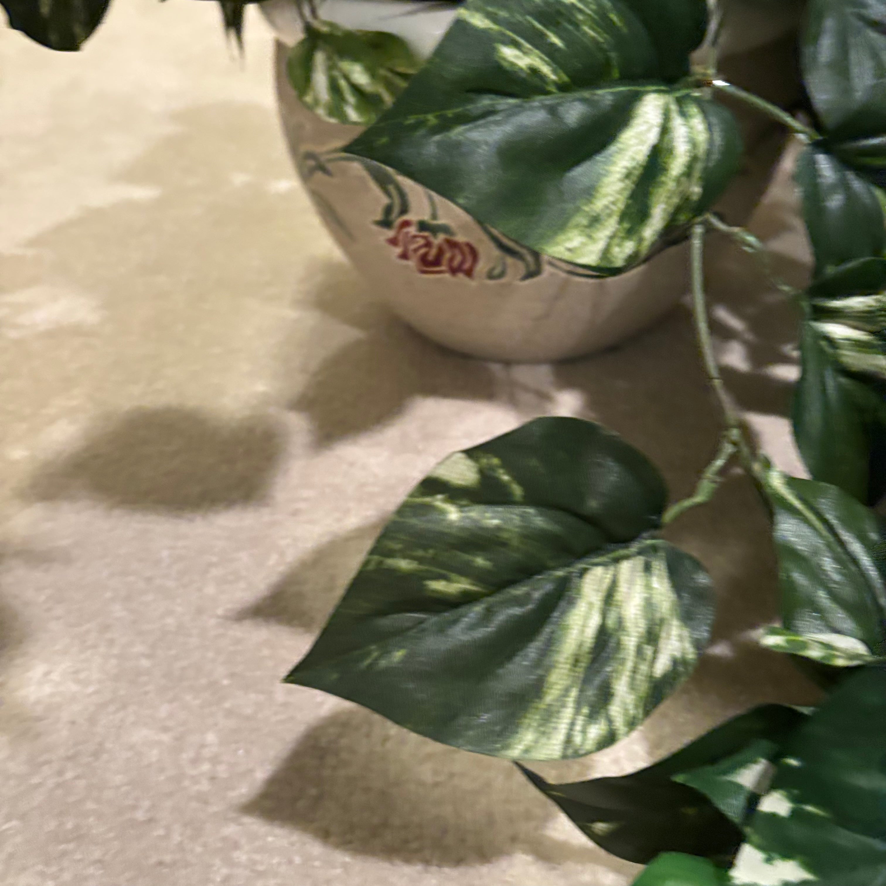 F841 Faux tree and greenery