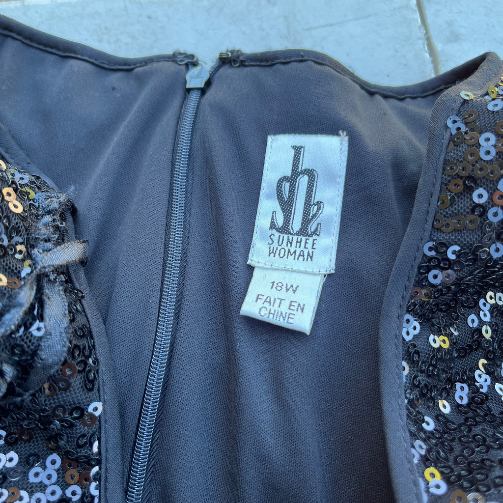D734 Halloween costumes grouping (sequin dress and more)