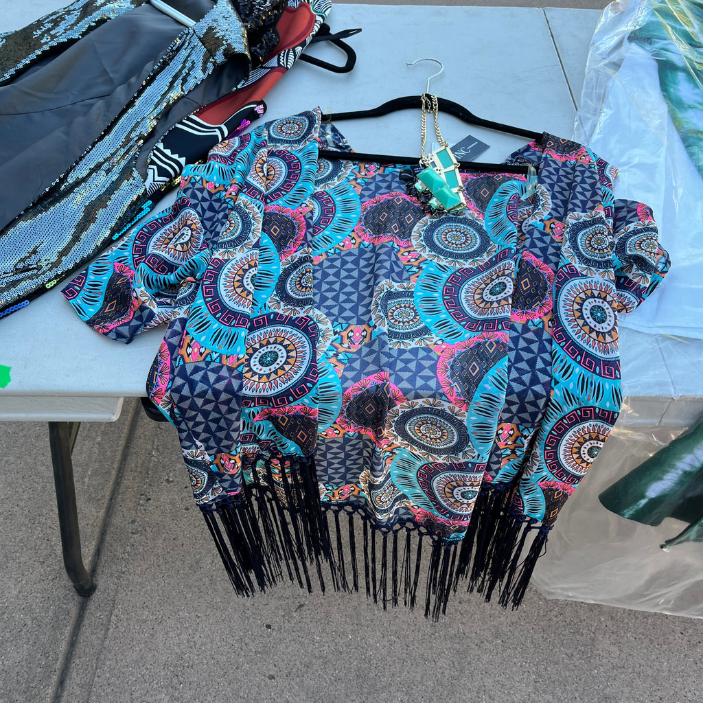 D734 Halloween costumes grouping (sequin dress and more)
