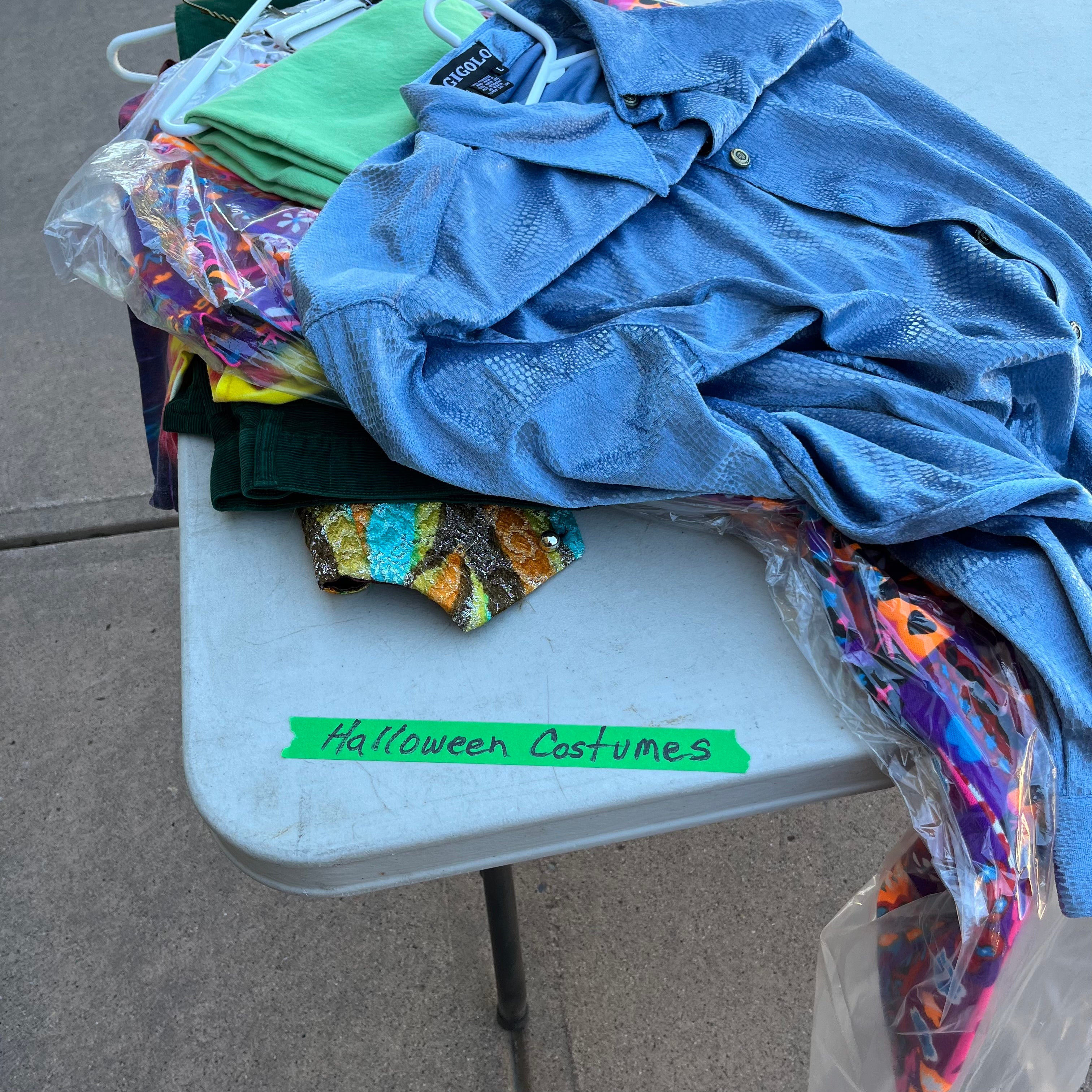 D735 Halloween costumes grouping (tie dye and more)