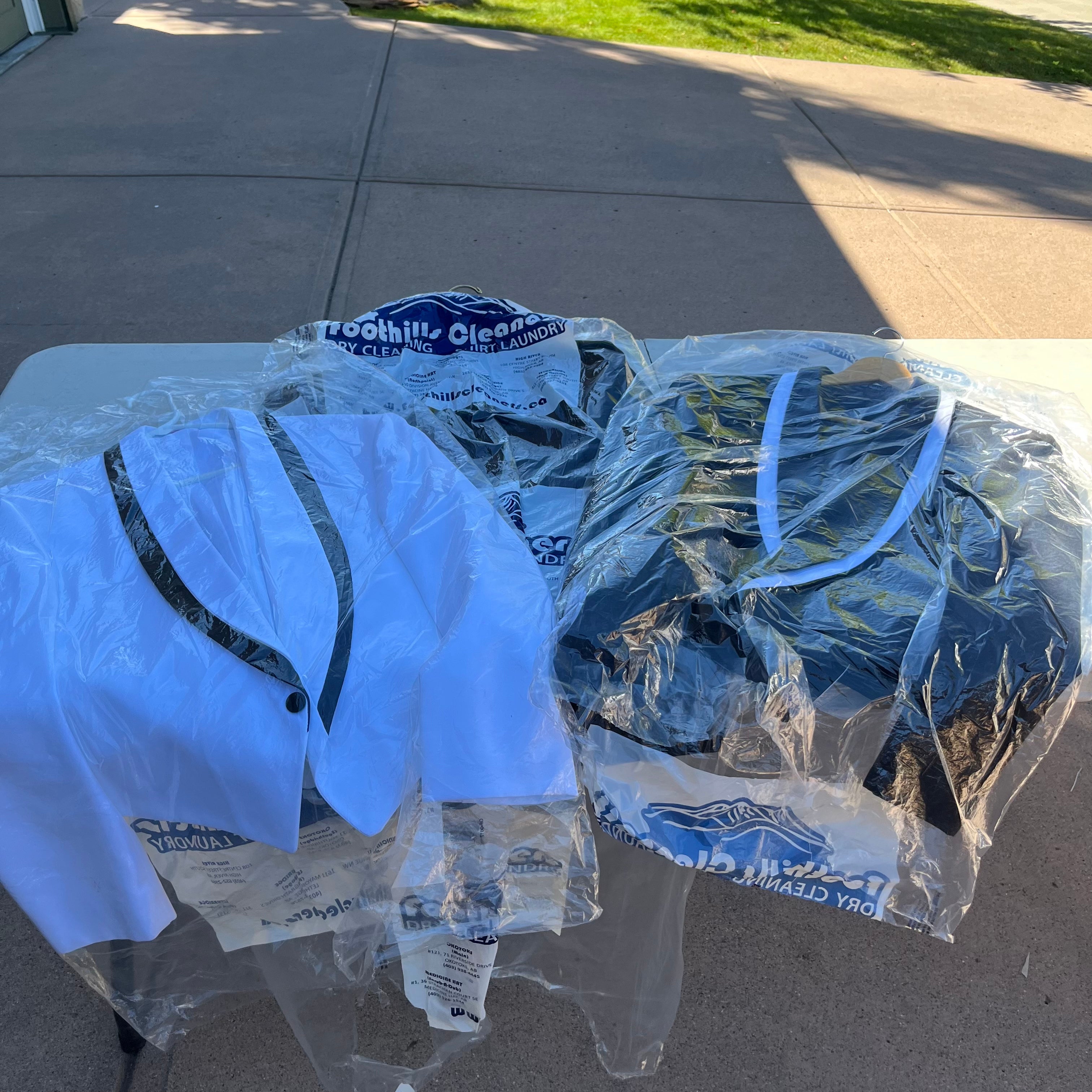 D737 Halloween costumes (suit jackets)