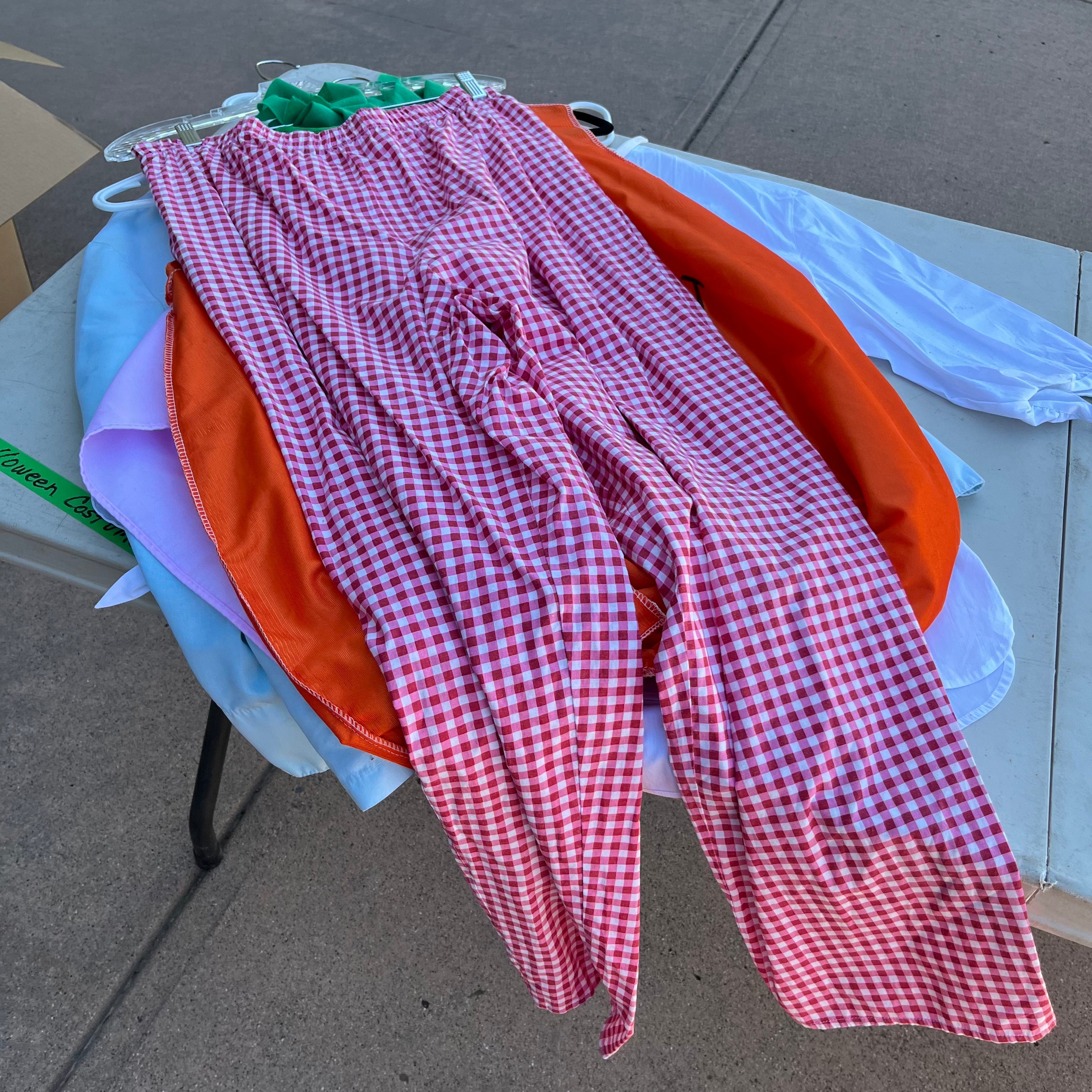 D739 Halloween costumes (pumpkin and more)