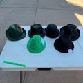 D741  Large grouping of costume hats