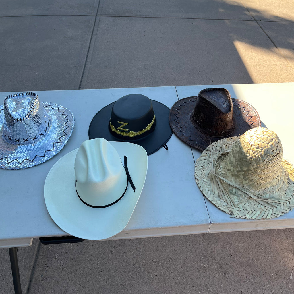 D741  Large grouping of costume hats