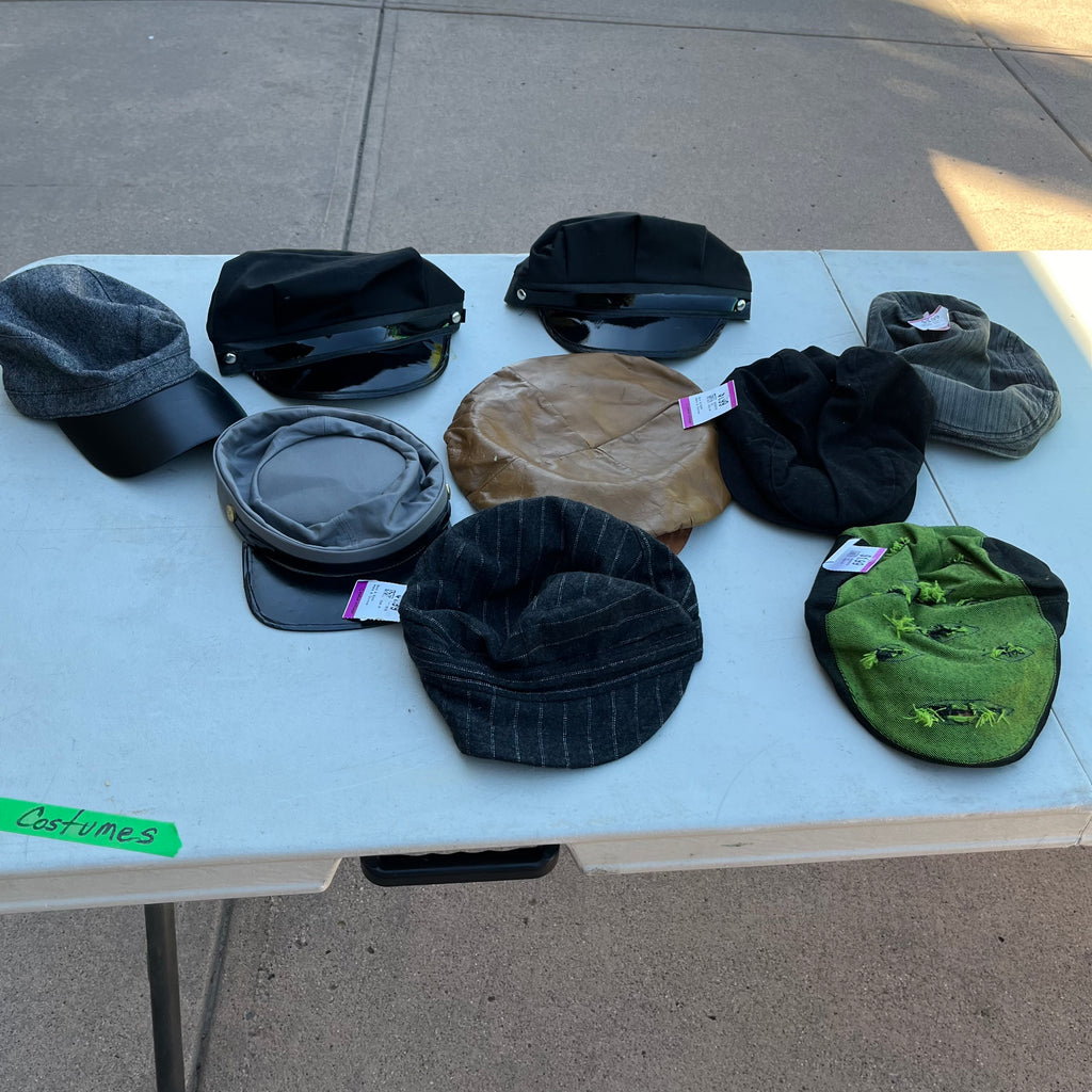 D741  Large grouping of costume hats