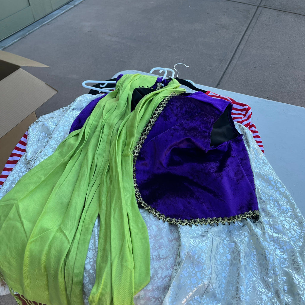 D747 Halloween costumes, wigs and hats