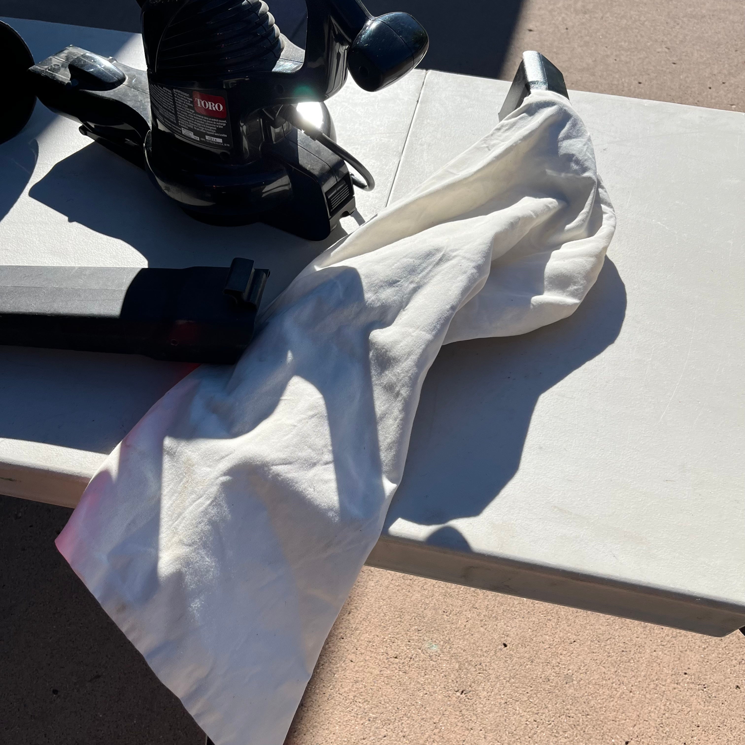D760 Blower and new outdoor rug