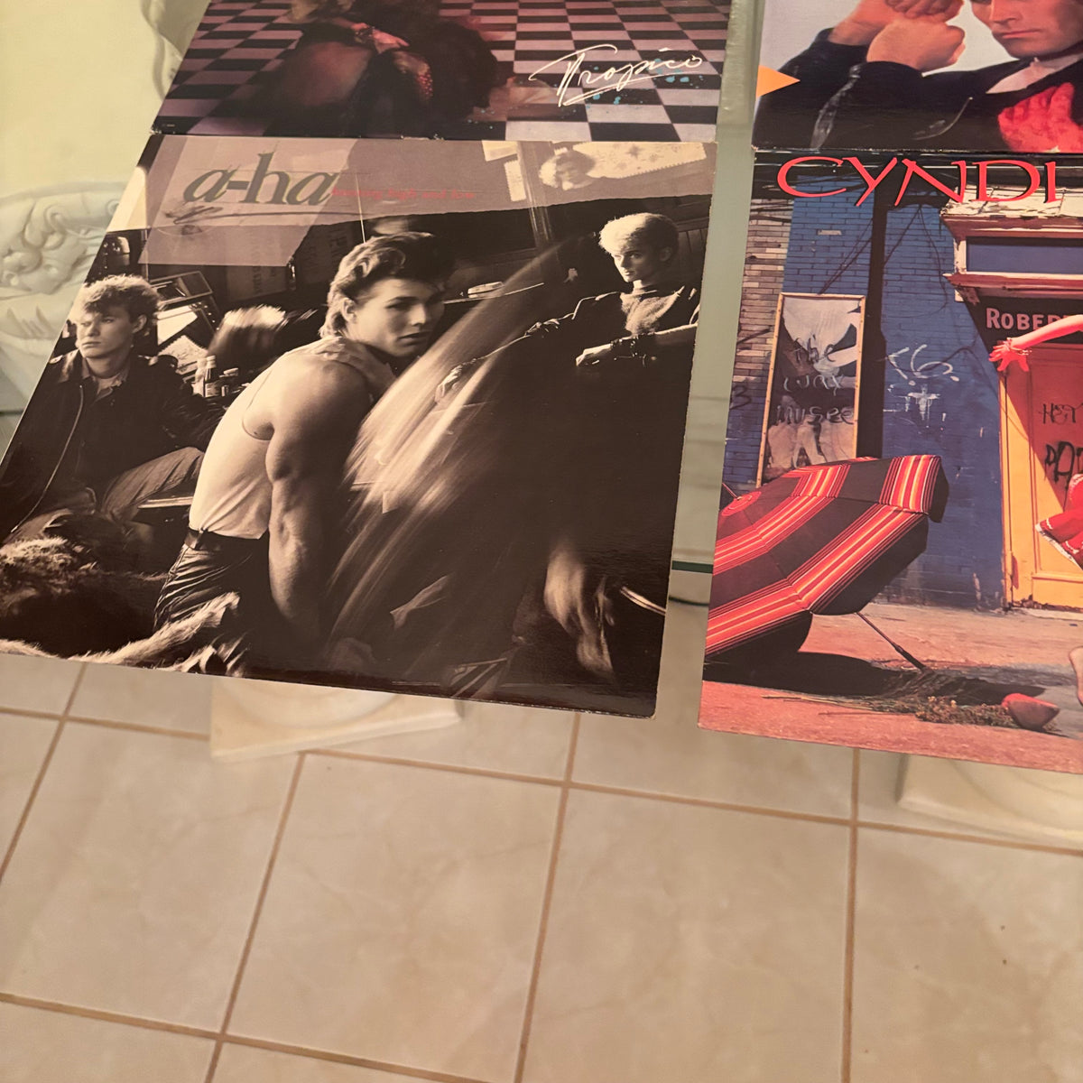 F209 Record Grouping (Cyndi Lauper and more)