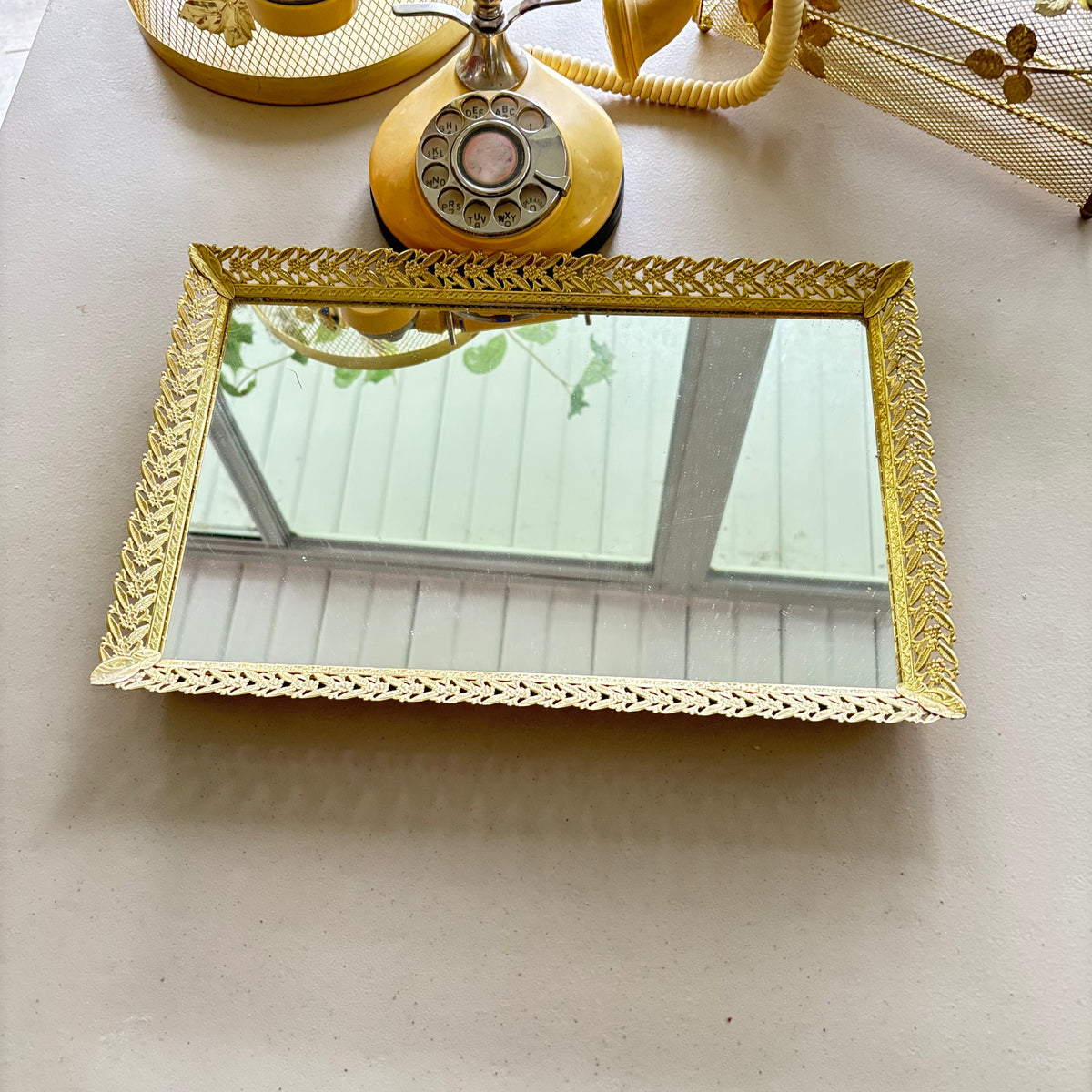 F231 Vintage Decor Grouping(Hollywood Regency and more)