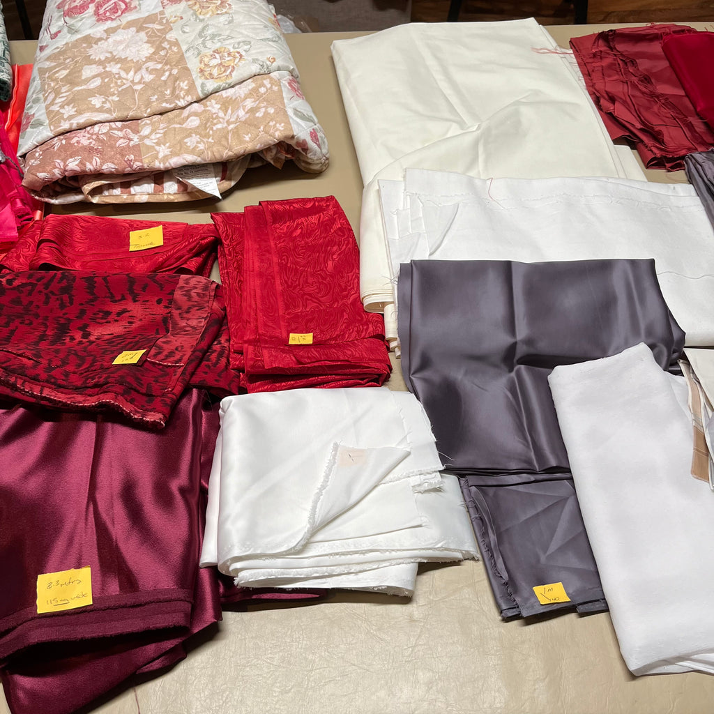 F607 Vintage Fabric Grouping
