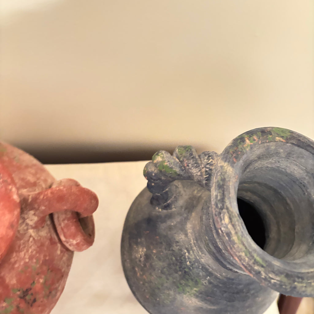 F237 Pottery Grouping (earthenware jug and more)