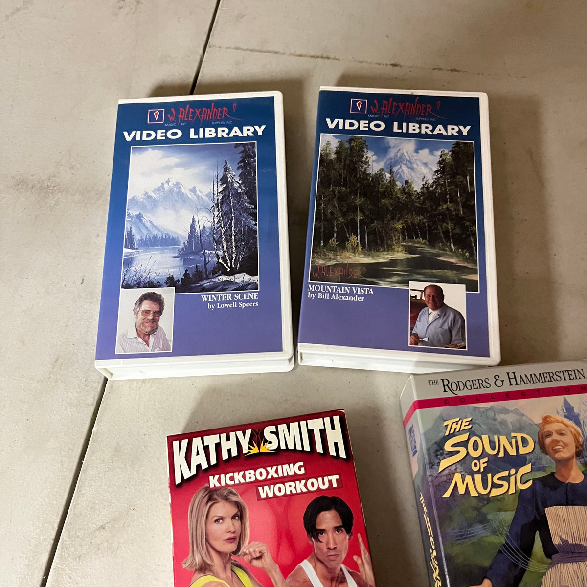F613 VHS Grouping (Sound of Music and more)