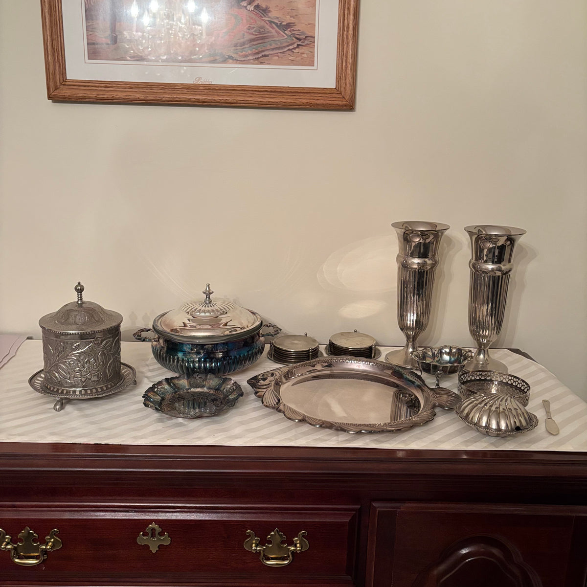F242 Silverplate Grouping