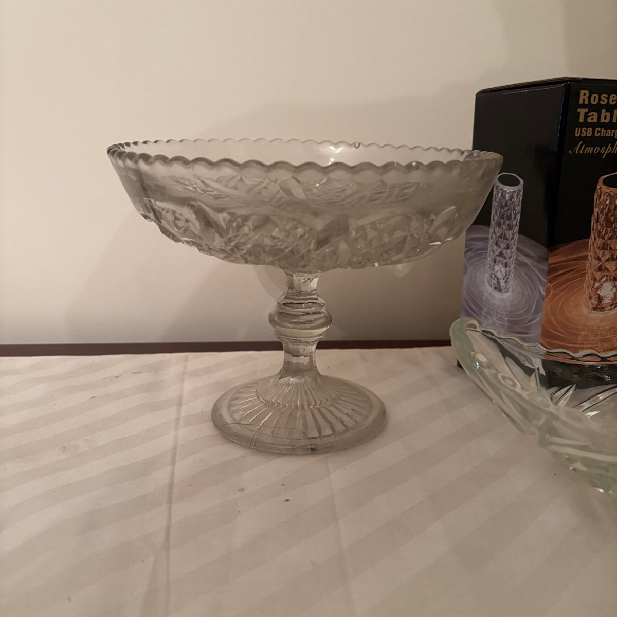 F248 Vintage Grouping (crystal candy dish and more)