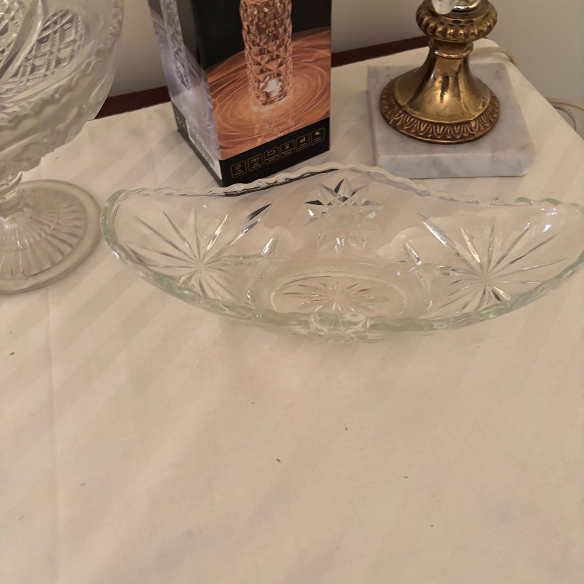 F248 Vintage Grouping (crystal candy dish and more)