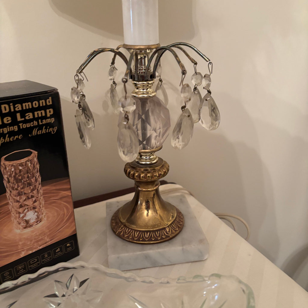 F248 Vintage Grouping (crystal candy dish and more)