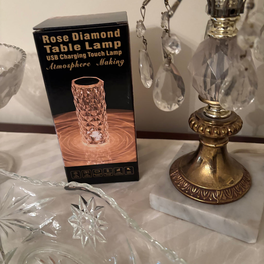 F248 Vintage Grouping (crystal candy dish and more)