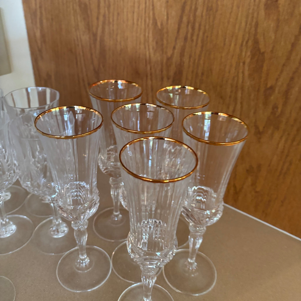 F252 Crystal Grouping (wine glasses and more)