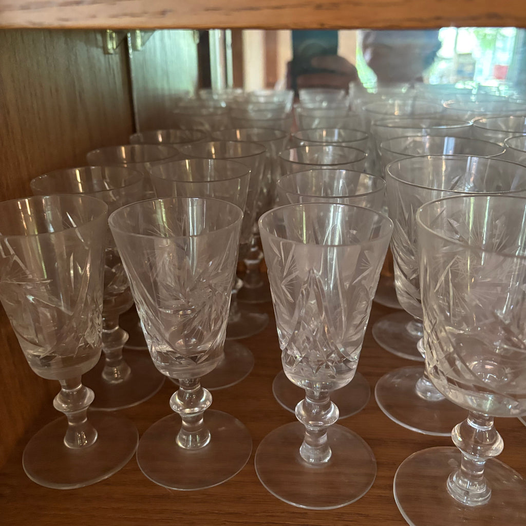 F253 Crystal and Heavy Glassware Grouping