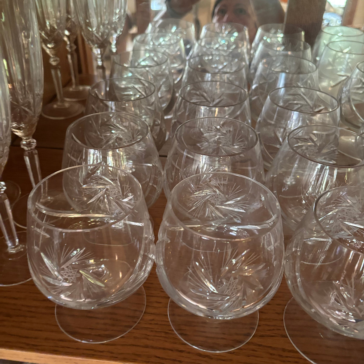 F253 Crystal and Heavy Glassware Grouping