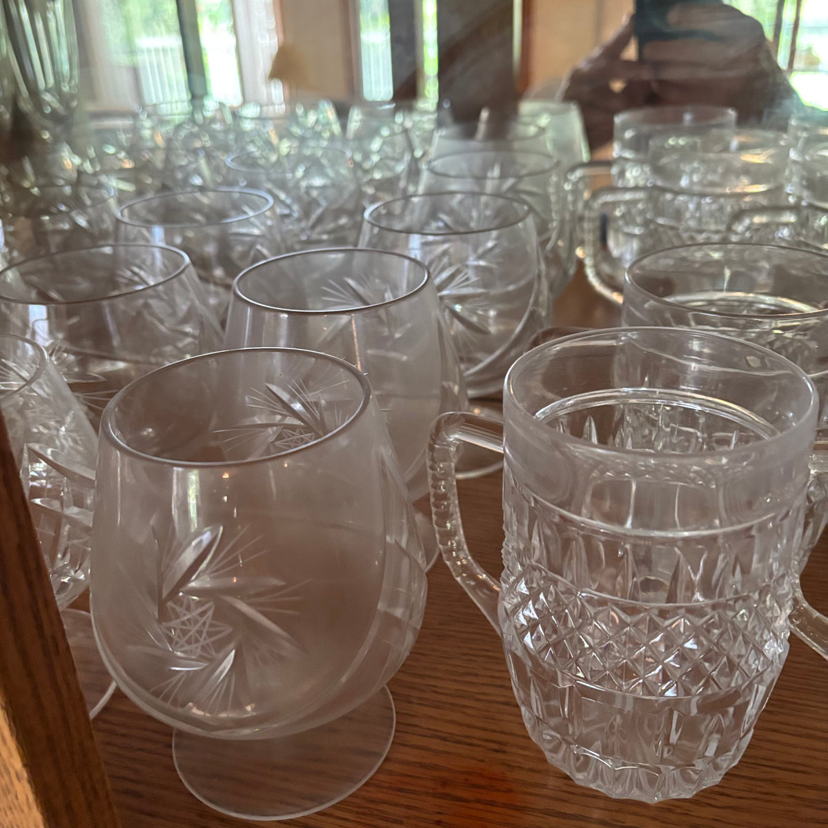 F253 Crystal and Heavy Glassware Grouping