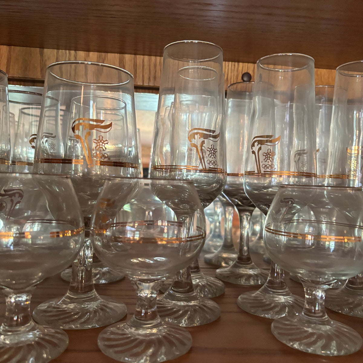 F254  Vintage Glasses Grouping