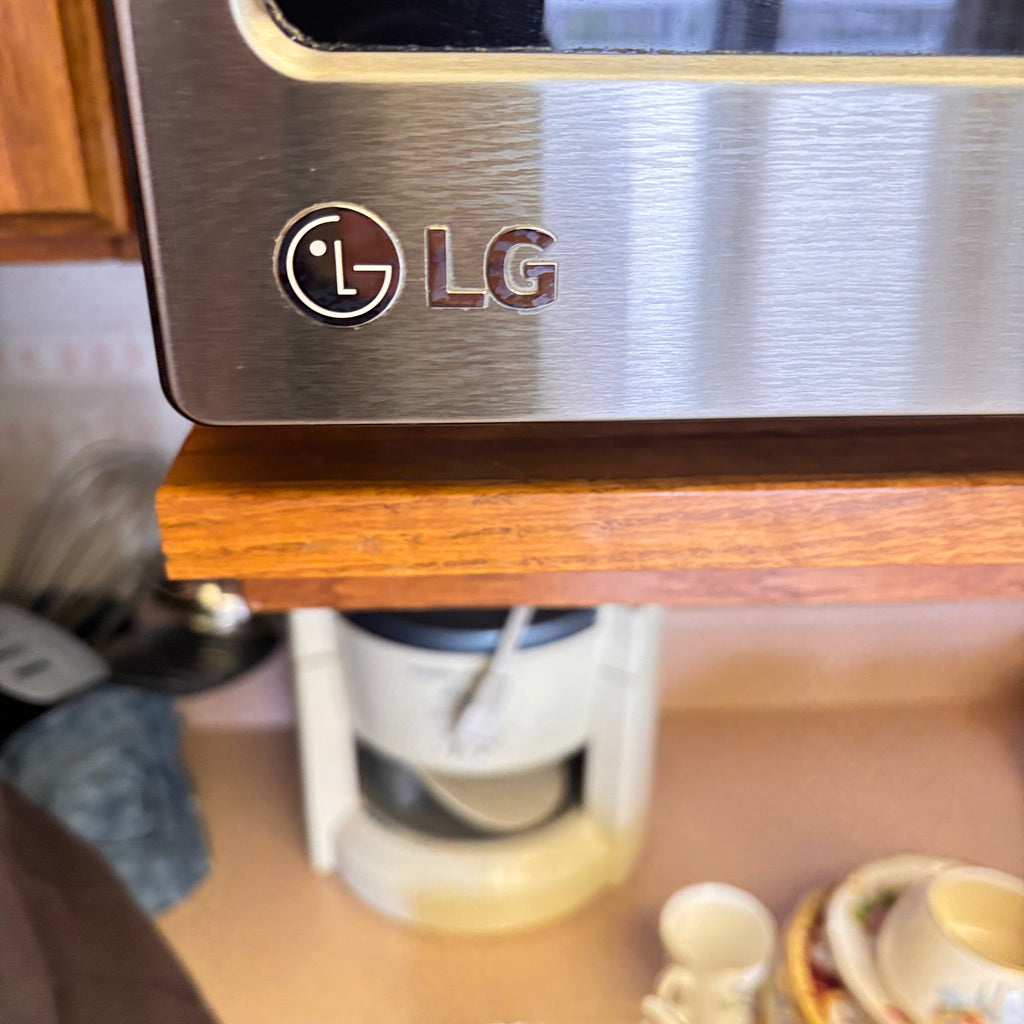 K314 LG stainless steel easy clean microwave